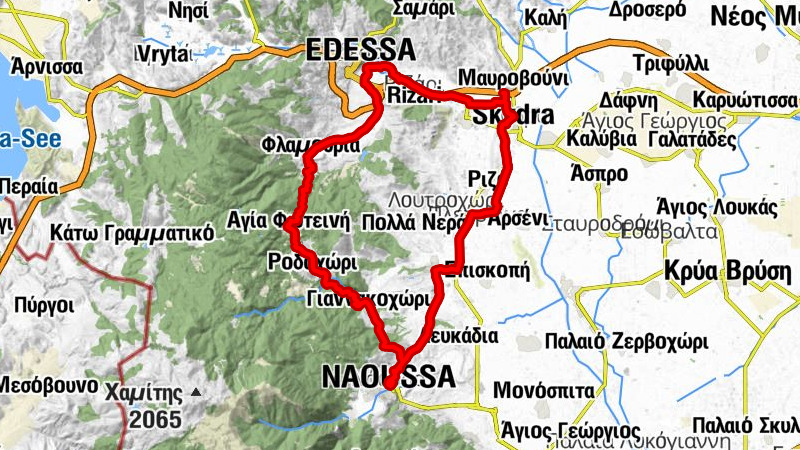 Σπονδή - Ιερός Ναός Αγίων Κωνσταντίνου και Ελένης - Ιερός Ναός Αγίου Στεφάνου - Νάουσα