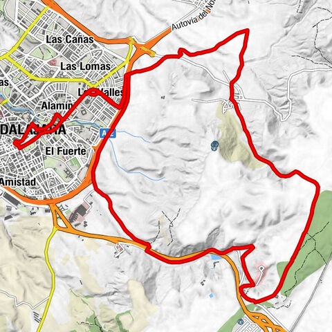 Alamín - Los Valles - Poblado Villaflores - Guadalajara