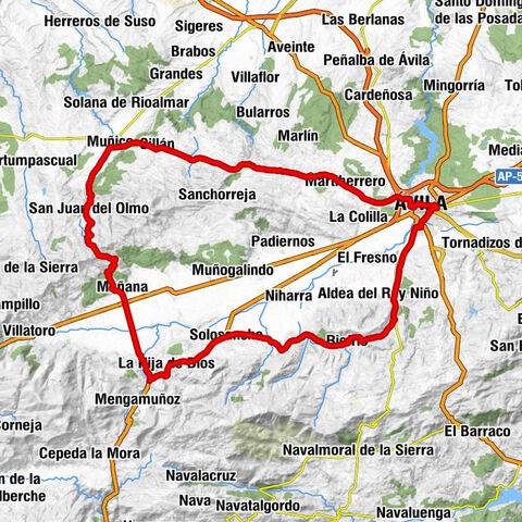 Ávila - Ermita de Nuestra Señora de Rihondo - Iglesia de San Cristóbal (s.XVI) - Iglesia de San Andrés