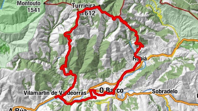 Vilamartín de Valdeorras - Pena das Currelizas - Igrexa de San Mauro