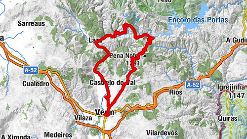 Verín - Tintores - Igrexa de San Miguel de Portocamba - Igrexa de Santa María a Maior de Verín