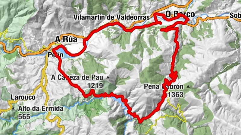 O Barco de Valdeorras - Igrexa de San Tomé de Riomao - Igrexa de Santa Catalina de San Fiz - Igrexa de Santiago de Petín