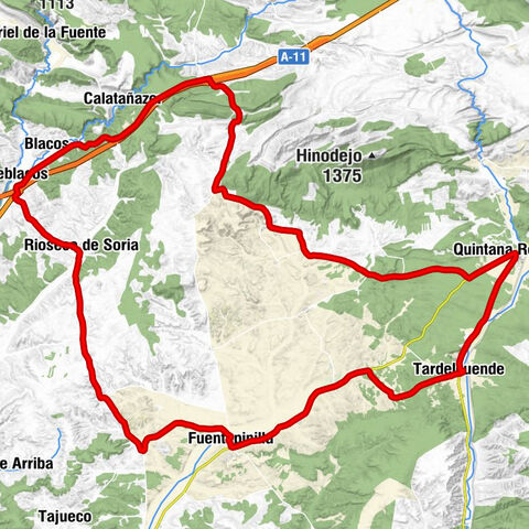 Las Praderas - Iglesia de Nuestra Señora de la Asunción - Chozo del Yerro - Tardelcuende