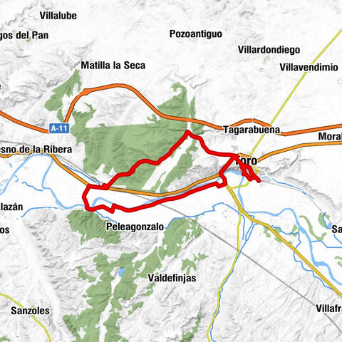 La Estación - Iglesia de San Salvador de los Caballeros - Iglesia de Santa María de Arbás - Toro