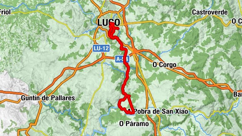 Lugo - As Pedreiras - Barreiro