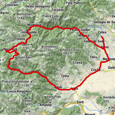 Benic - Lupșeni - Galda de Sus - Biserica Ighiel