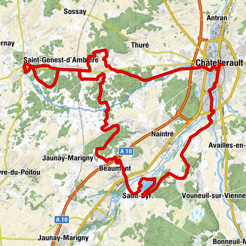 Châtellerault - Église Saint-Jean-Baptiste - Église Notre-Dame - Église Sainte-Marie