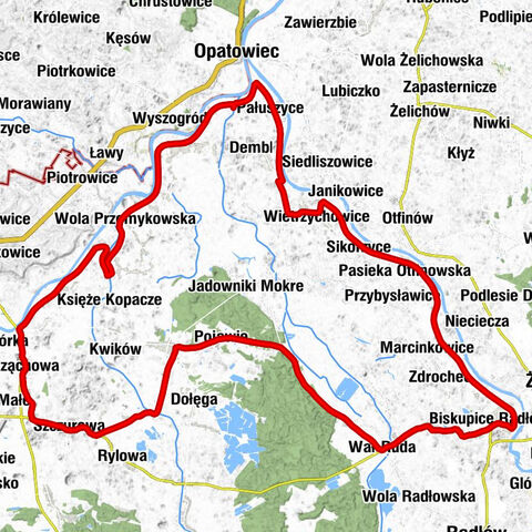 Szczurowa - Kościół pw. Trójcy Przenajświętszej w Zabawie - Kościół Nawiedzenia Najświętszej Maryi Panny w Zaborowie - Kaplica domowa