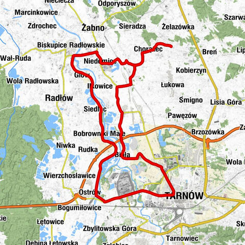 Laskówka Chorąska - Kościół pw. Niepokalanego Serca Najświętszej Maryi Panny w Klikowej - Kościół pw. Dobrego Pasterza w Białej - Kościół pw. Świętego Sebastiana