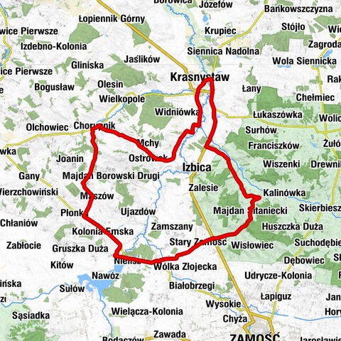Kościół pw. Świętego Franciszka Ksawerego - Latyczów - Kaplica w Dworzyskach - Krasnystaw