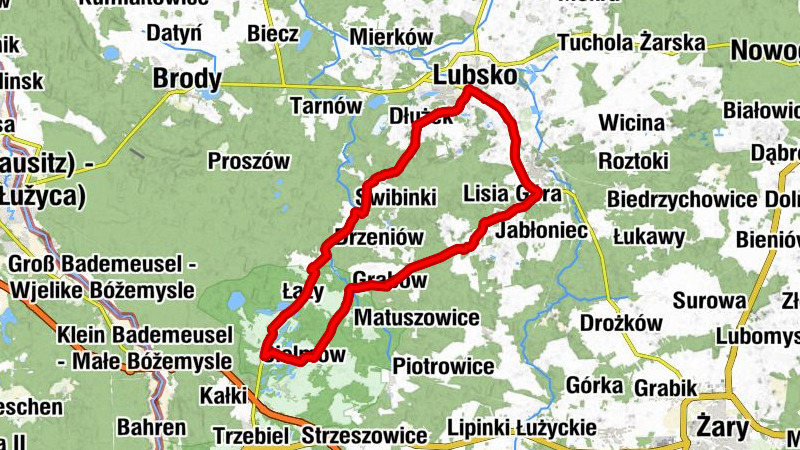 Lubsko - Kościół pw. Chrystusa Króla - Kościół pw. NMP Królowej Polski - Hynków