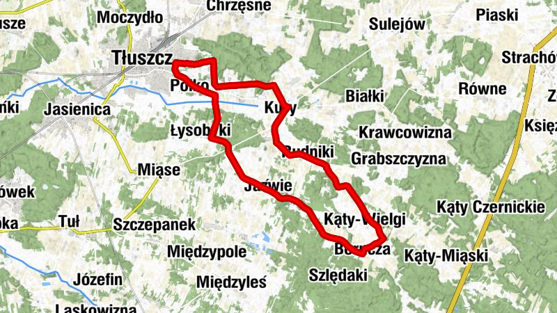 Tłuszcz - Pólko - Dzięcioły - Łysobyki