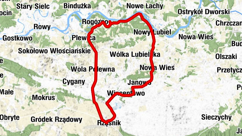 powiat wyszkowski - Rogóźno - Kościół pw. Najświętszej Maryi Panny Matki Kościoła - Kościół pw. św. Anny w Nowym Lubielu
