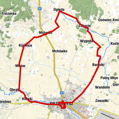Przasnysz - Kościół Wniebowzięcia Najświętszej Maryi Panny w Przasnyszu - Bartniki - Kościół pw. Świętych Klary i Józefa