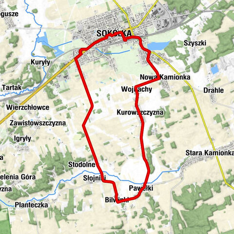 Sokółka - Nowa Kamionka - Cerkiew pw. Świętego Aleksandra Newskiego