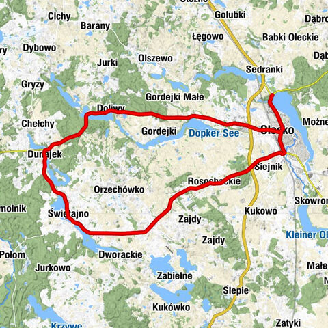 Zajazd Borysówka - Karczma Margrabowa - Klonova Park - Olecko