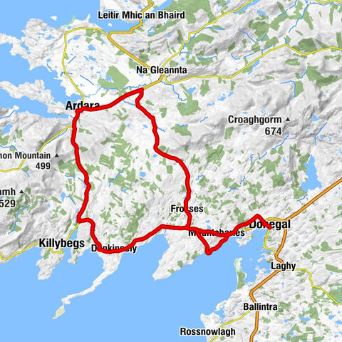Donegal - St Connall's Church - Ardara Methodist Church - Dunkineely Methodist Church