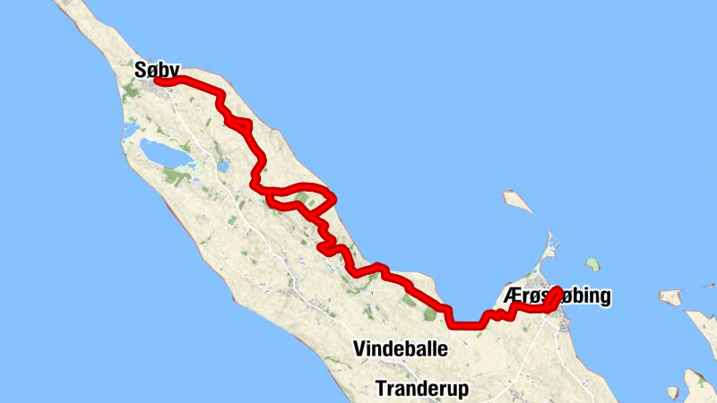 Søby - Nørremark - Vrangeagre - Røndal