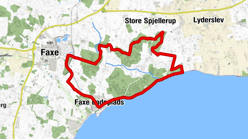 Faxe Syd - Stubberup - Møllehuse - Vivede