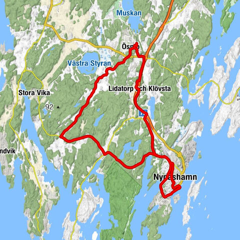 Ösmo - Säby - Nynäshamn