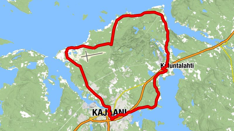Kajaani - Onnela - Kesäniemi