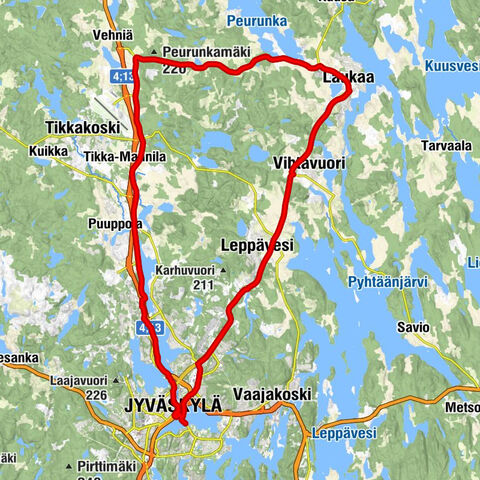 Jyväskylä - Laukaan kotikulma helluntaiseurakunta - River Jyväskylä