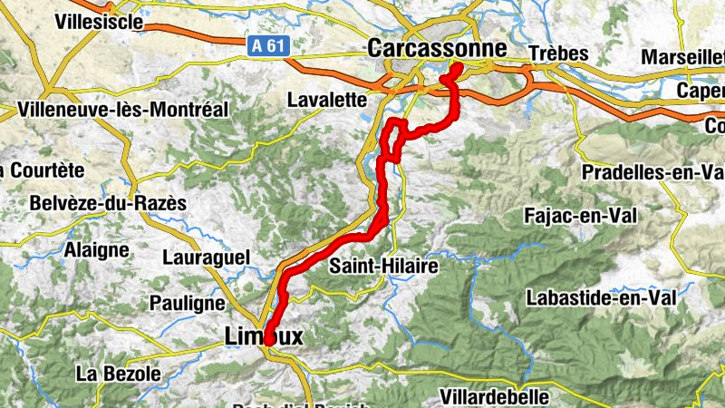 Limoux - Église Saint-Joseph - Église Saint-André - Église Saint-Hilaire