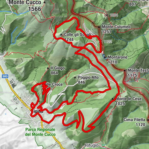 Sigillo - Monte le Cese - Colle Croce