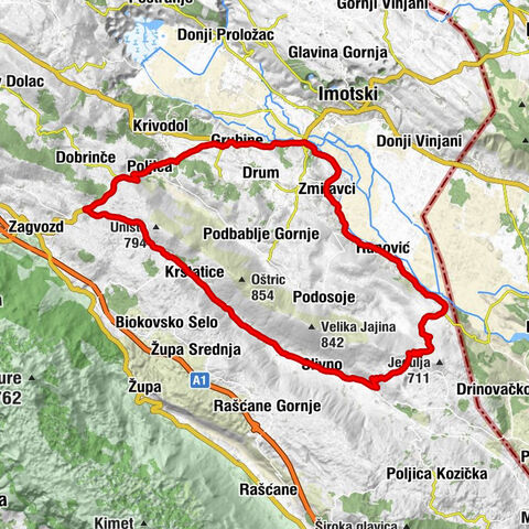 Grubine - Jonjići - Ajduci - Gospa od Karmela