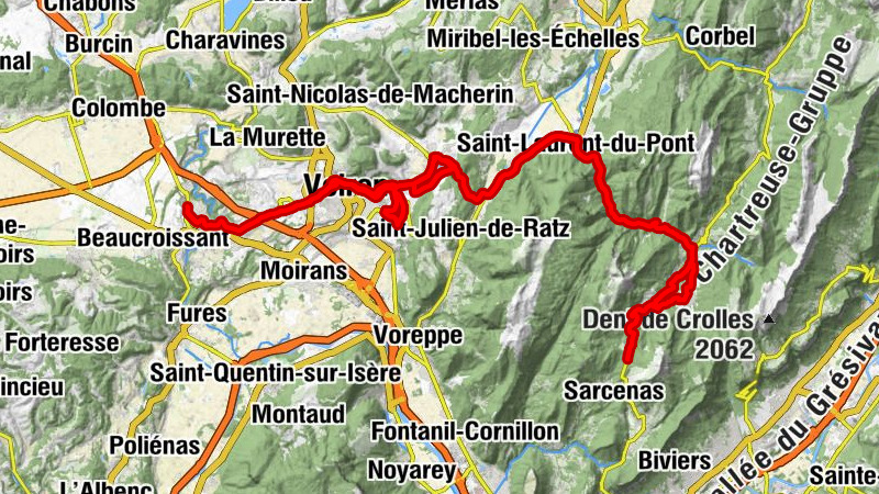 Rives - Église Saint-Pierre - Église Saint-Hugues-de-Chartreuse - Église Saint-Étienne