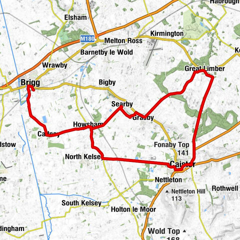 Brigg - Fonaby Top - Caistor