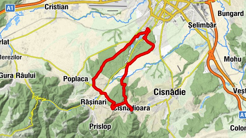 Cisnădioara - Restaurant Monaru - Restaurant Valea Aurie - Pensionea Sub Cetate