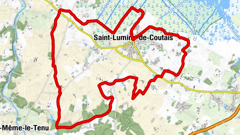 Saint-Lumine-de-Coutais - Chapelle Notre-Dame-du-Châtellier - Bel Air - La Raingeardière