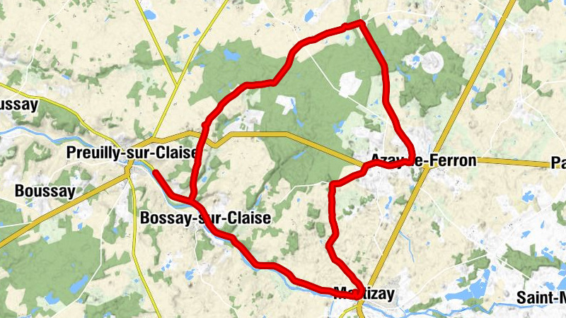 Le Bourg-Ouest - Martizay - La Misvauderie - La Métiverie