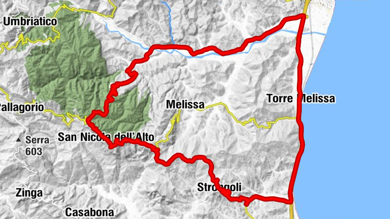 San Nicola dell'Alto - Carfizzi - Torre Melissa - Strongoli
