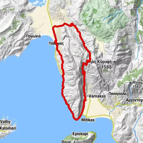 Πάλαιρος - Σκλάβαινα - Άγιος Βλάσιος