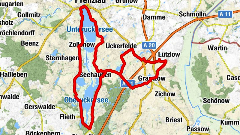 Hohengüstow - Weinberg - Blocksberg - Gramzow