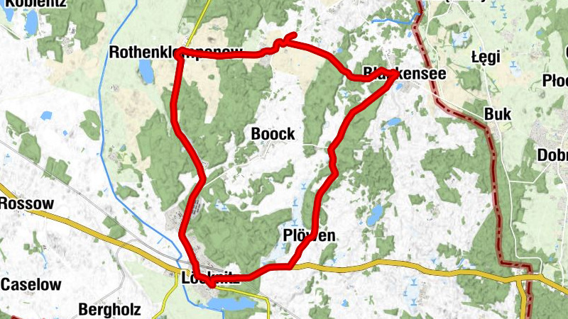 Blankensee - Nöni's Kneipe - Kirche Rothenklempenow - Dorfkirche Mewegen