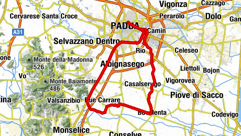 Padova - Tempio della Pace - San Fidenzio - Chiesa del Pigozzo