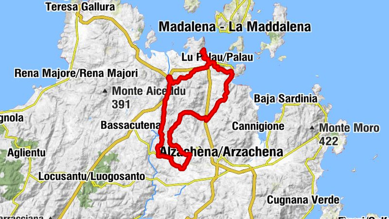 Punta Sardegna - Villa Monte Altura - Lu Palau/Palau - Turismo rurale Li Muri