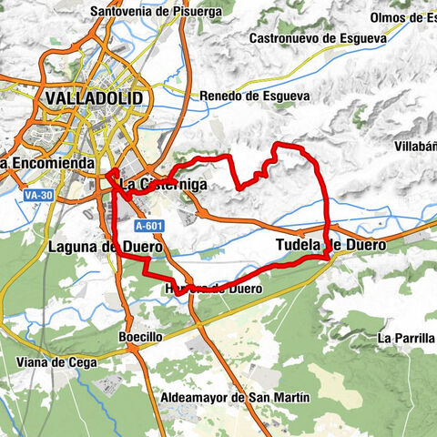 Valladolid - Laguna de Duero - Tudela de Duero - Iglesia de Nuestra Señora de la Asunción