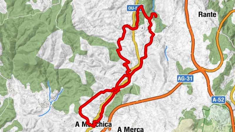 A Manchica - Nigueiroá - Igrexa de San Martiño de Loiro - Loiro
