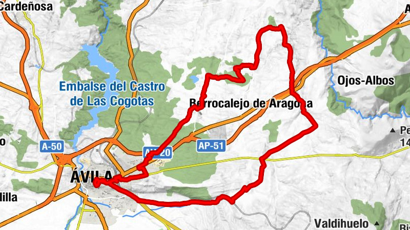 Ávila - Revilla - Almanzor - Ermita del Cristo de la Calzada