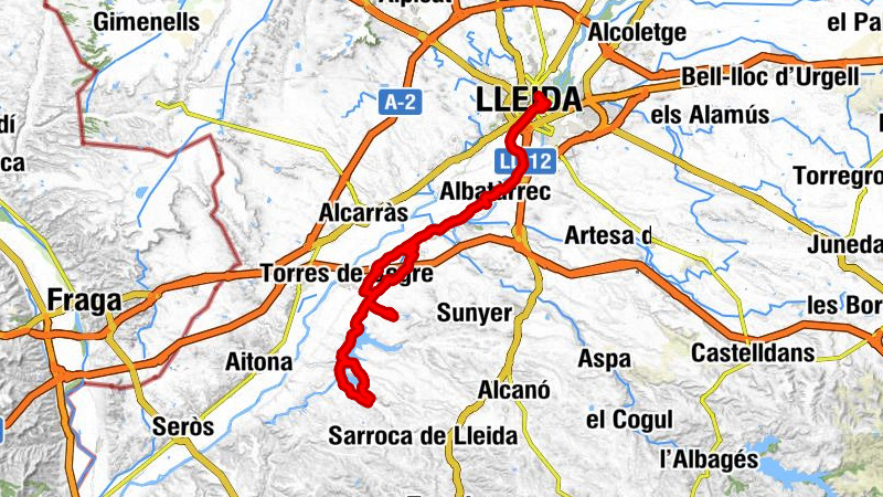 Lleida-Pirineus - Tossal dels Moros - Tossal de Joquers - Tossal de Carrassumada