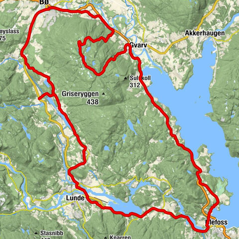 Norem - Helgetveit - Bø - Midt-Telemark