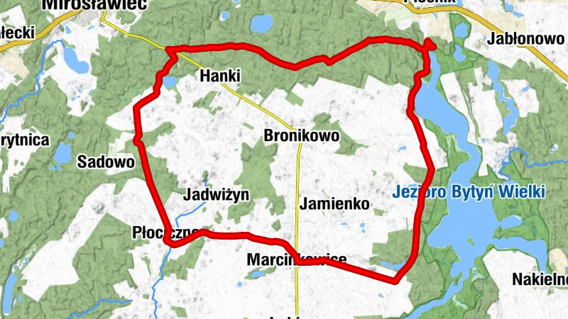 powiat wałecki - Kościół pw. Najświętszego Serca Pana Jezusa - Próchnowo - Bytyń