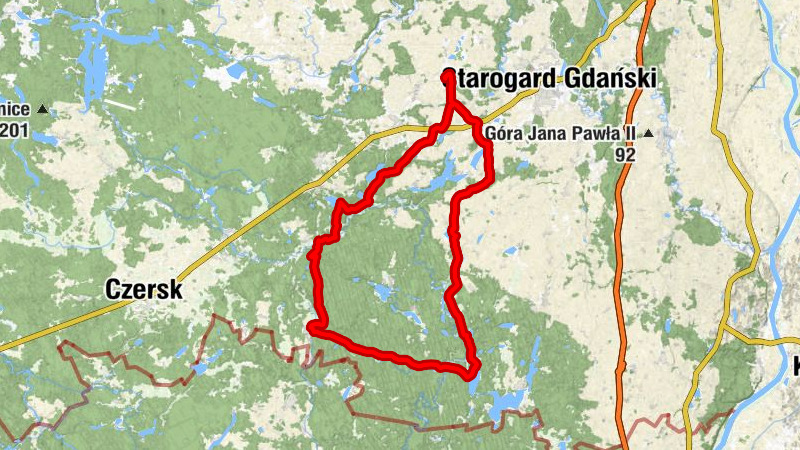 Piesienica - Karolewo - Miradowo - Białachowo