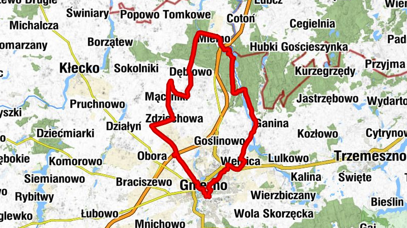 Gniezno - Kościół pw. św. Michała Archanioła - Wzgórze Lecha - Kościół pw. Świętej Trójcy