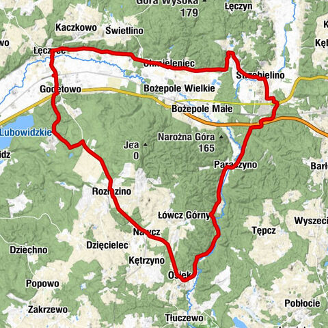 Godętowo - Łęczyce - Wojewo - Kościół pw. Świętego Wojciecha