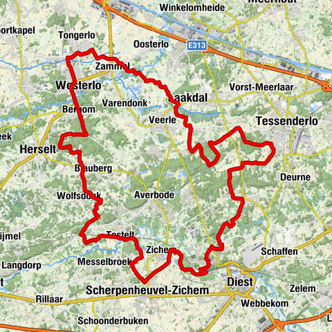 't Frutkot - Sint-Luciakerk - Grot van Schoot - Sint-Annakerk